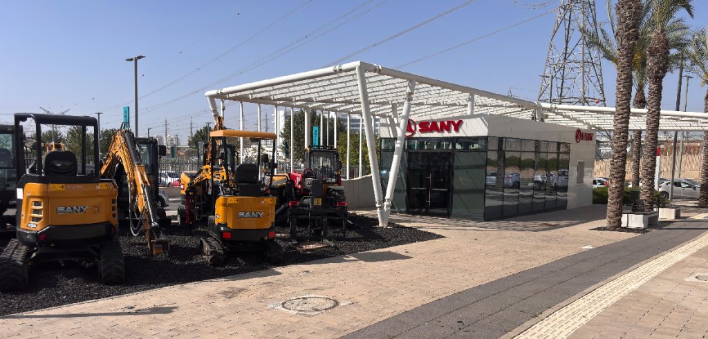 אולם תצוגה Sany